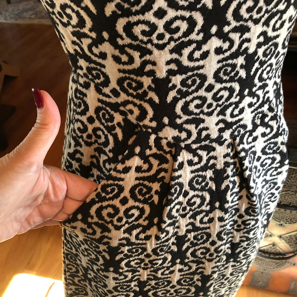 Deletta Caledonia Dress Black & Grey Size XS - Picture 4 of 8